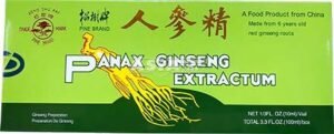 Ginseng Panax 0,5% Alc. 60 X 10 X 10 ML