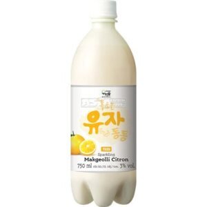 Rice Wine Makgeolli Citron 3% Alc. 20 X 750 ML