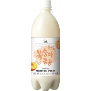 Rice Wine Makgeolli Peach 3% Alc. 20 X 750 ML