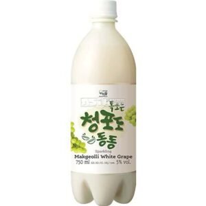 Rice Wine Makgeolli White Grape 5% Alc. 20 X 750 ML