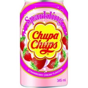 Chupa Chups Drink Strawberry & Cream 24 X 345 ML