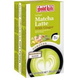 Instant Matcha Latte with Ginger 24 X 10 X 25 G