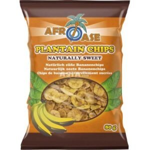 Plantain Chips Naturally Sweet 20 X 80 G
