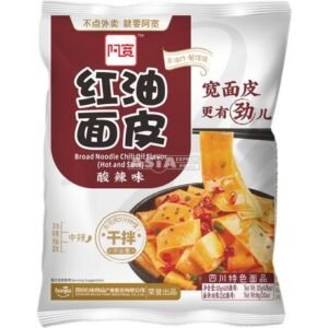 Broad Noodles Chili Oil Hot & Sour 20 X 115 G