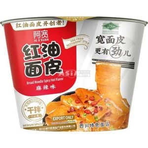Broad Noodles Hot & Spicy Bowl 12 X 110 GR