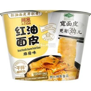 Broad Noodles Sesame Paste Bowl 12 X 115 GR
