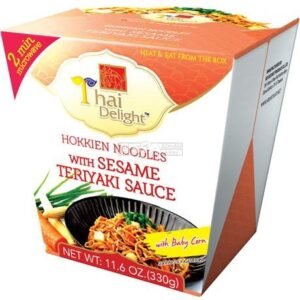 THAI DELIGHT Hokkien Noodles Sesame Teriyaki Sauce