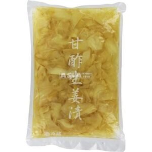 Ginger Slices Preserved White 10 X 1,5 KG