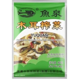 Mustard Stem Preserved with Black Fungus 100 X 80 G