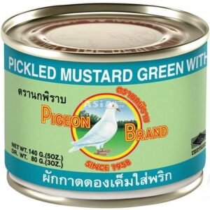 Mustard Pickled Green with Chili 24 X 140 G
