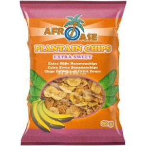 Plantain Chips Extra Sweet 20 X 80 G