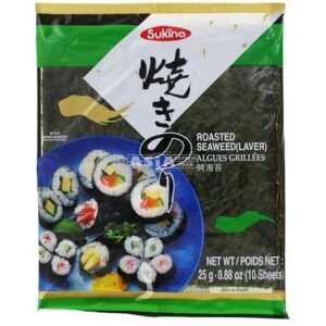 Seaweed Roasted Yaki Sushi Nori White 50 X 25 G