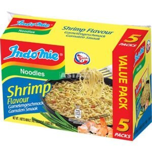 INDOMIE Instant Noodles Shrimp 5-pack