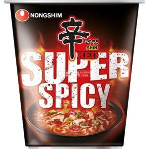 Instant Noodles Shin Red Super Spicy Cup
