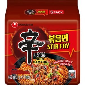 NONGSHIM Instant Noodles Shin Ramyun Stir-Fry 5x