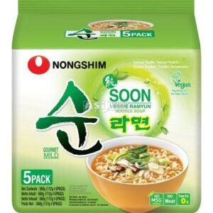 NONGSHIM Instant Noodles Soon Veggie Ramyun 5-P