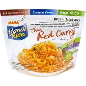 MAMA Instant Fried Rice Red Curry Shrimp