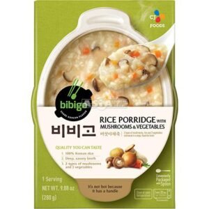BIBIGO Instant Rice Porridge Mushroom Vegetable