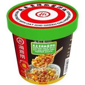 HAIDILAO Instant Rice Oat & Green Chili Cup