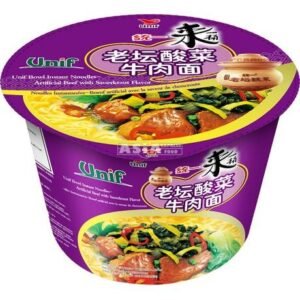 TONGYI Instant Noodles Beef Sauerkraut Bowl