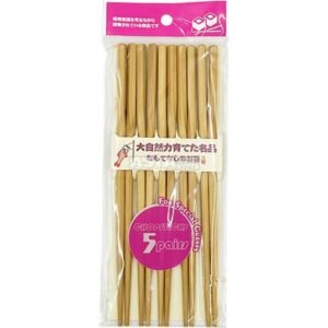 Chopsticks Bamboo Twisted 40 X 5 PCS