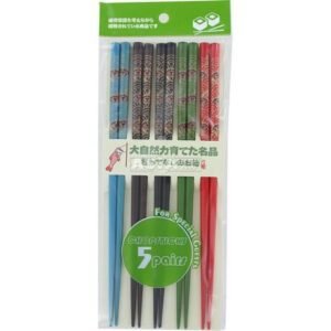 Chopsticks Japanese 5 Colors 40 X 5 PCS