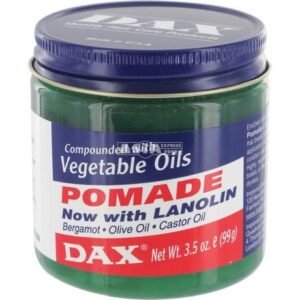 Pomade with Vegetable Oils 12 X 100 G