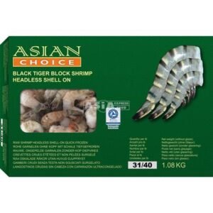 Black Tiger Shrimp HLSO/BL 31/40 6 X 1,8 KG