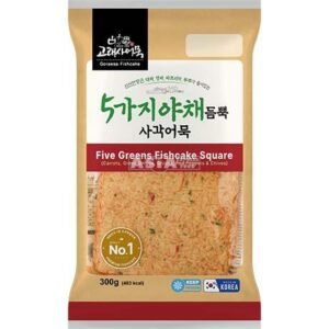 Fish Cake with Vegetables Square 30 X 300 G
