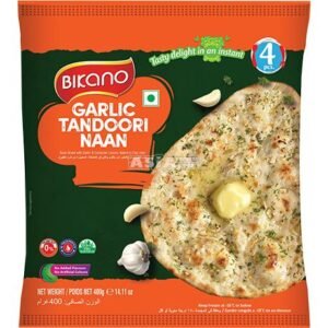 Tandoori Naan Garlic 16 X 400 G